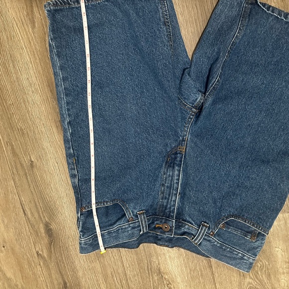 Faded Glory Vintage 100% Cotton Dark Blue High-Rise Denim Shorts - Picture 11 of 13